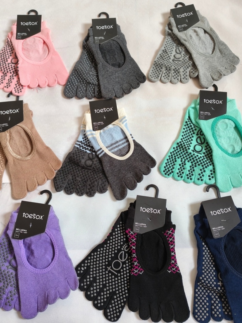 Toesox Yoga Five-Toe Socks Men - огляд і ціна Medias Para Pilates Y Yoga