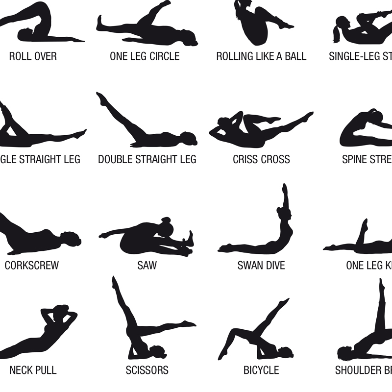 Frameless Pilates Workout Char - огляд і ціна Pilate Yoga Workout